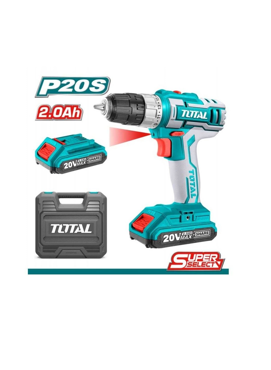 Cordless Drill 12V - 3 Amp Hours