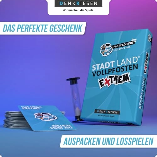 Stadt Land Vollpfosten - German 12 years and up