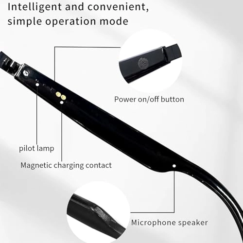 AI Translation Smart Glasses - 100+ Languages Real Time