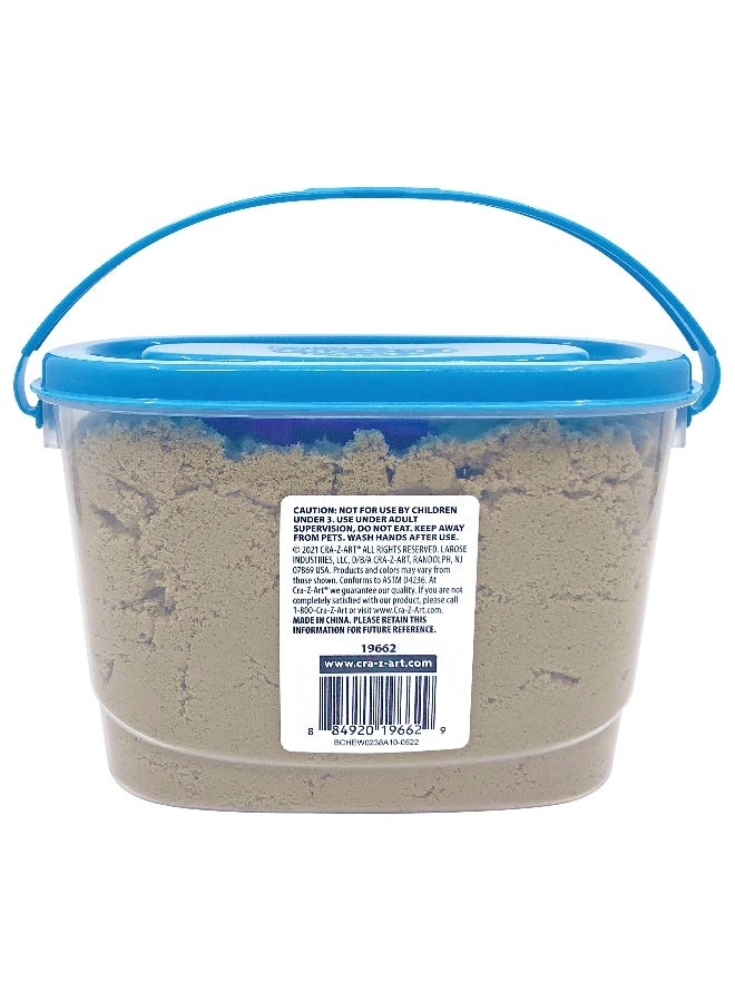Cra-Z-Sand Sandy Beach Modeling Sand - 2.5 lbs cool sensory cutter