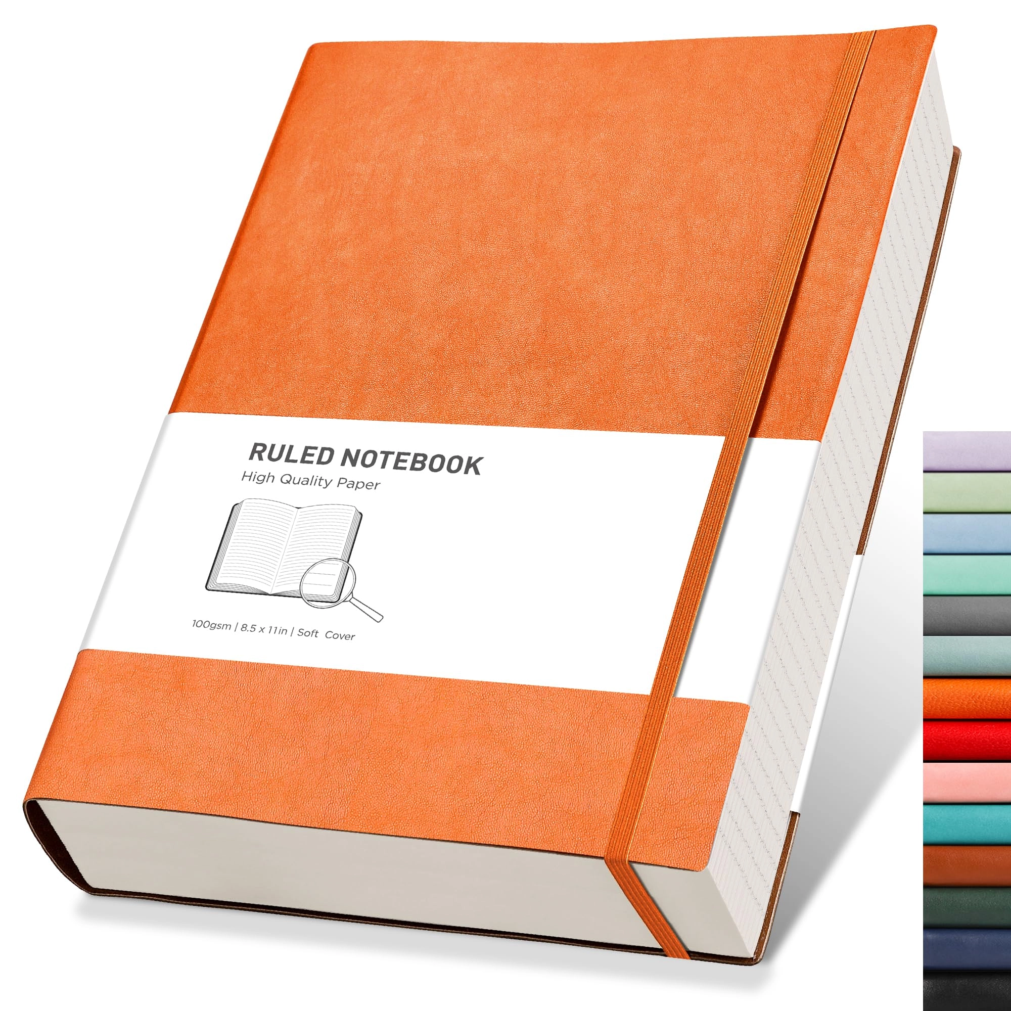 rettacy A4 Lined Notebook A4 Softcover - Lined 320 Pages