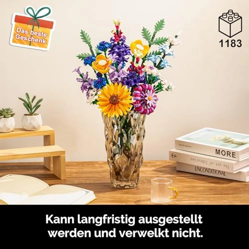 Clamping Building Blocks Flowers - 1183 pcs