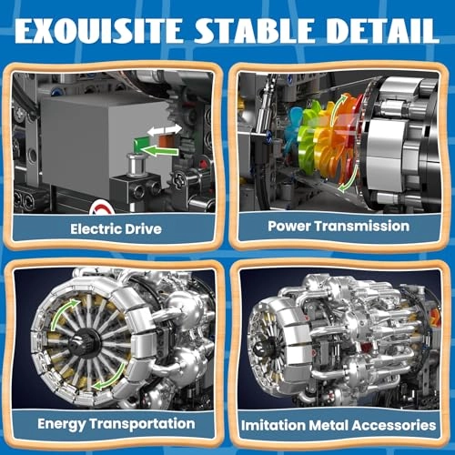 Turbojet Engine (10216) - Motorized STEM