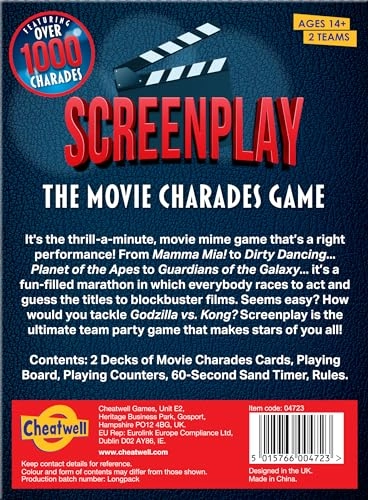 Screenplay - English 14+