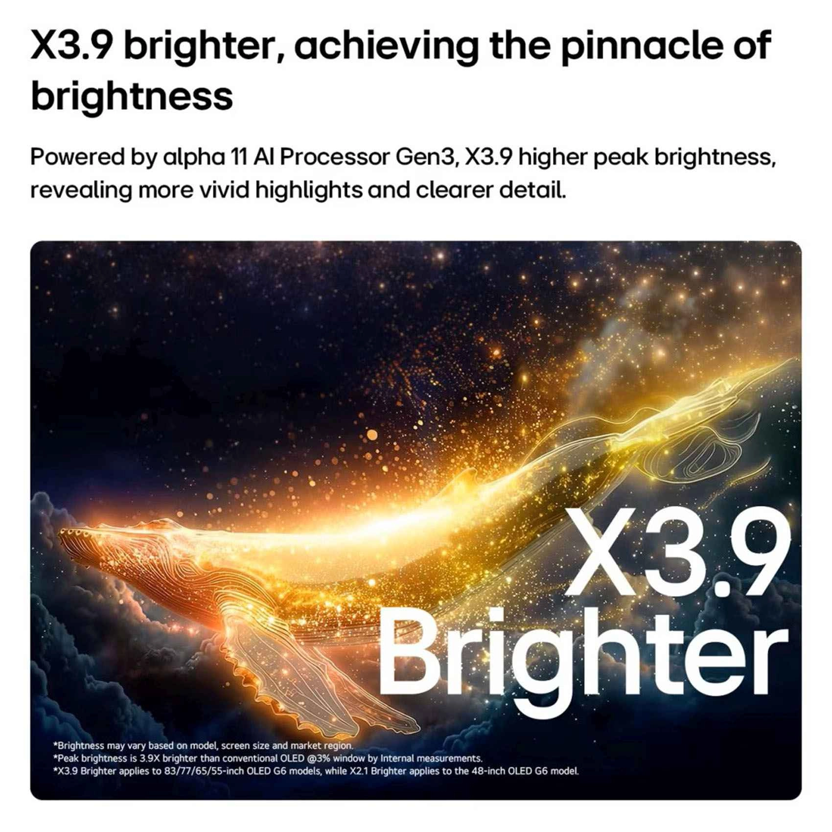 TV OLED83G66LW 83"