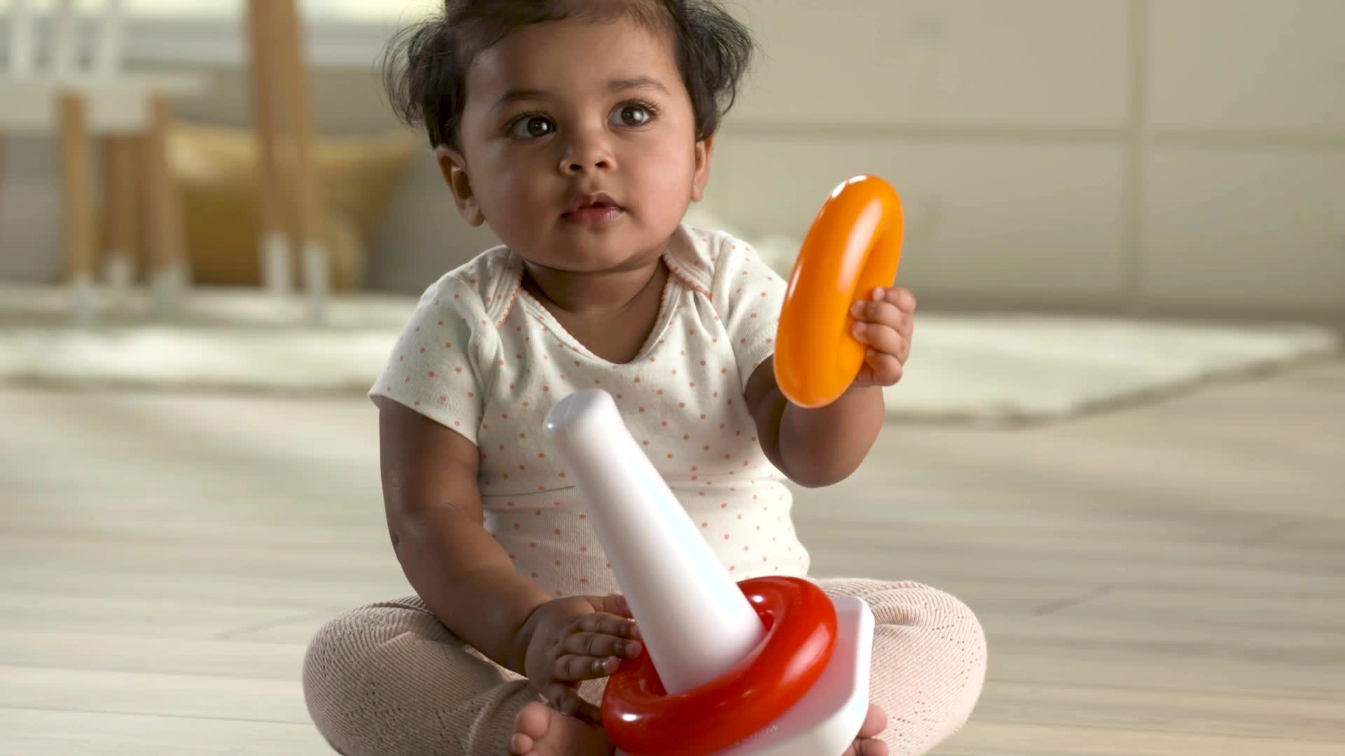 Rock-a-Stack - 6 months and up 5 pieces