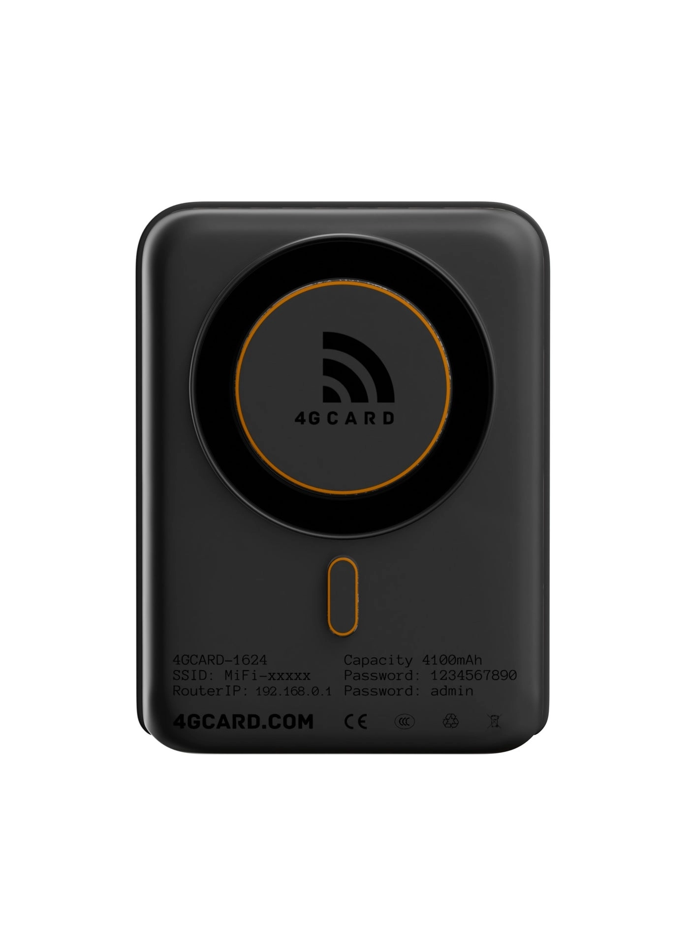 Portable Wi‑Fi Router - 4G / LTE 802.11 b /g/n/ ac 433Mbps