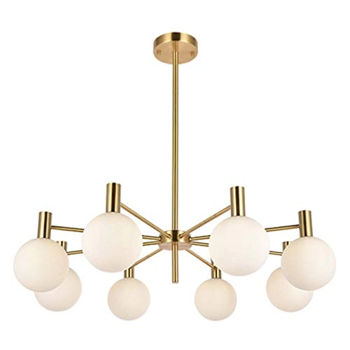 G9 Magic Bean Ceiling Light - Copper-colored and cognac-colored glass 5