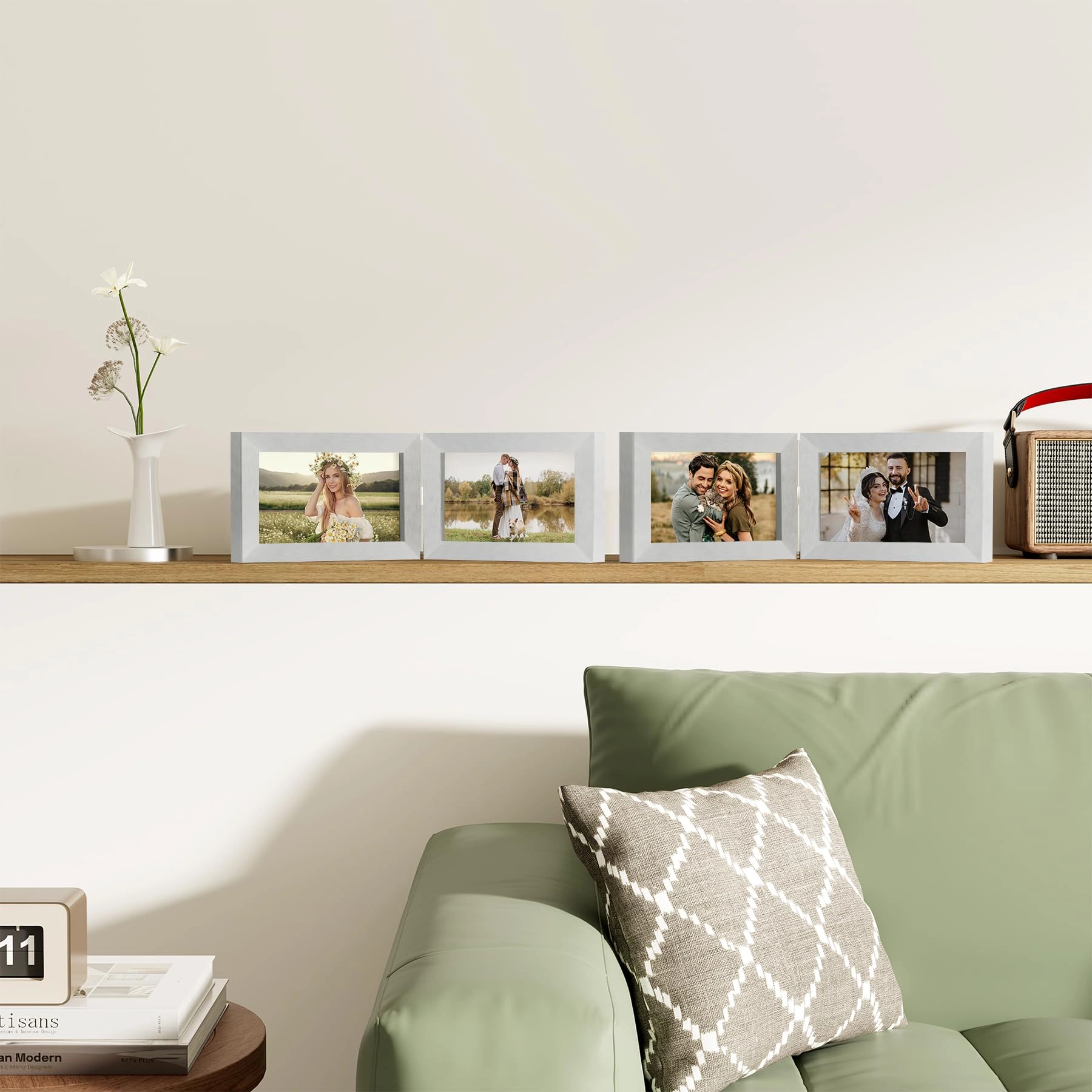 Double 6x4 Picture Frame