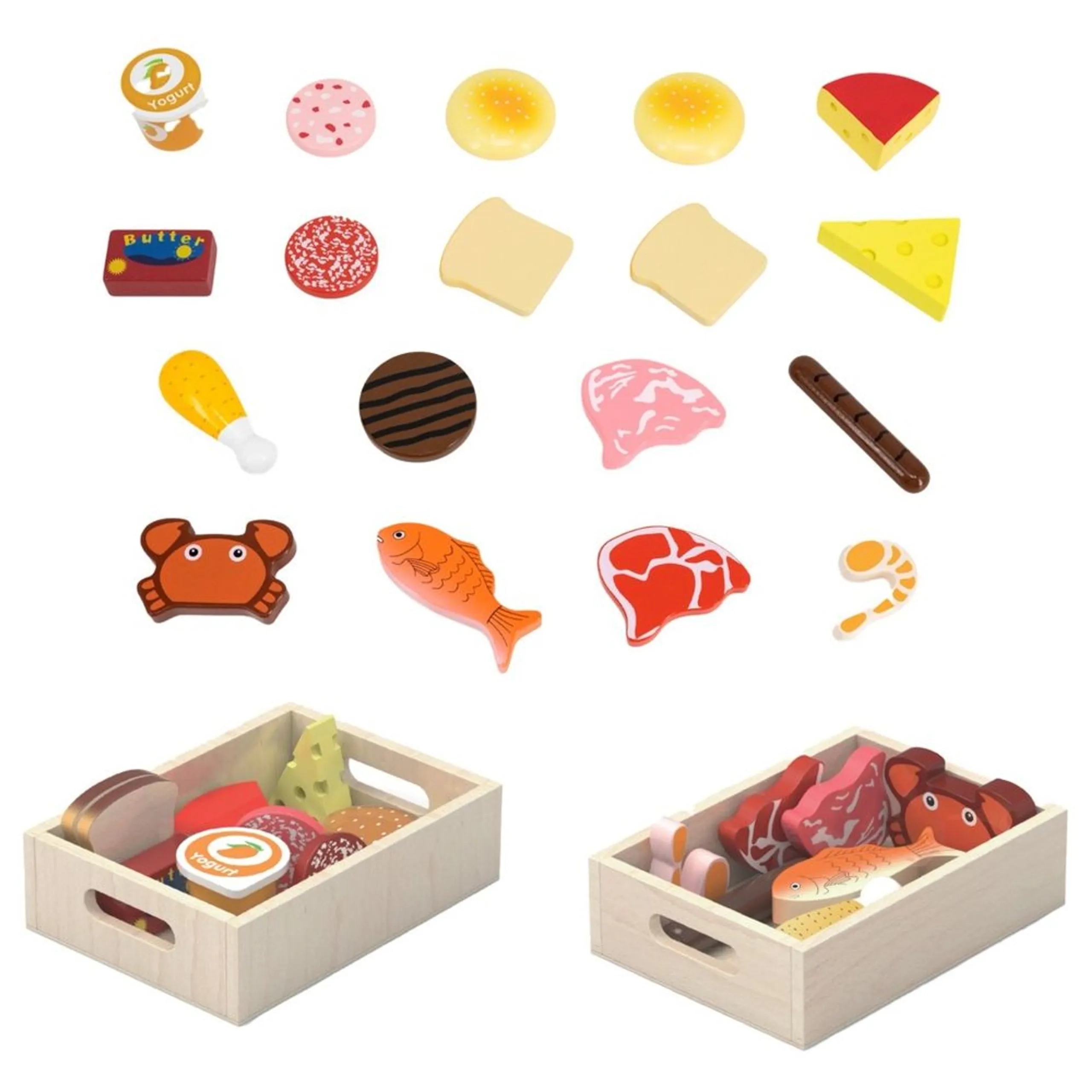 VIGA Fridge Food Set (SW-44525)