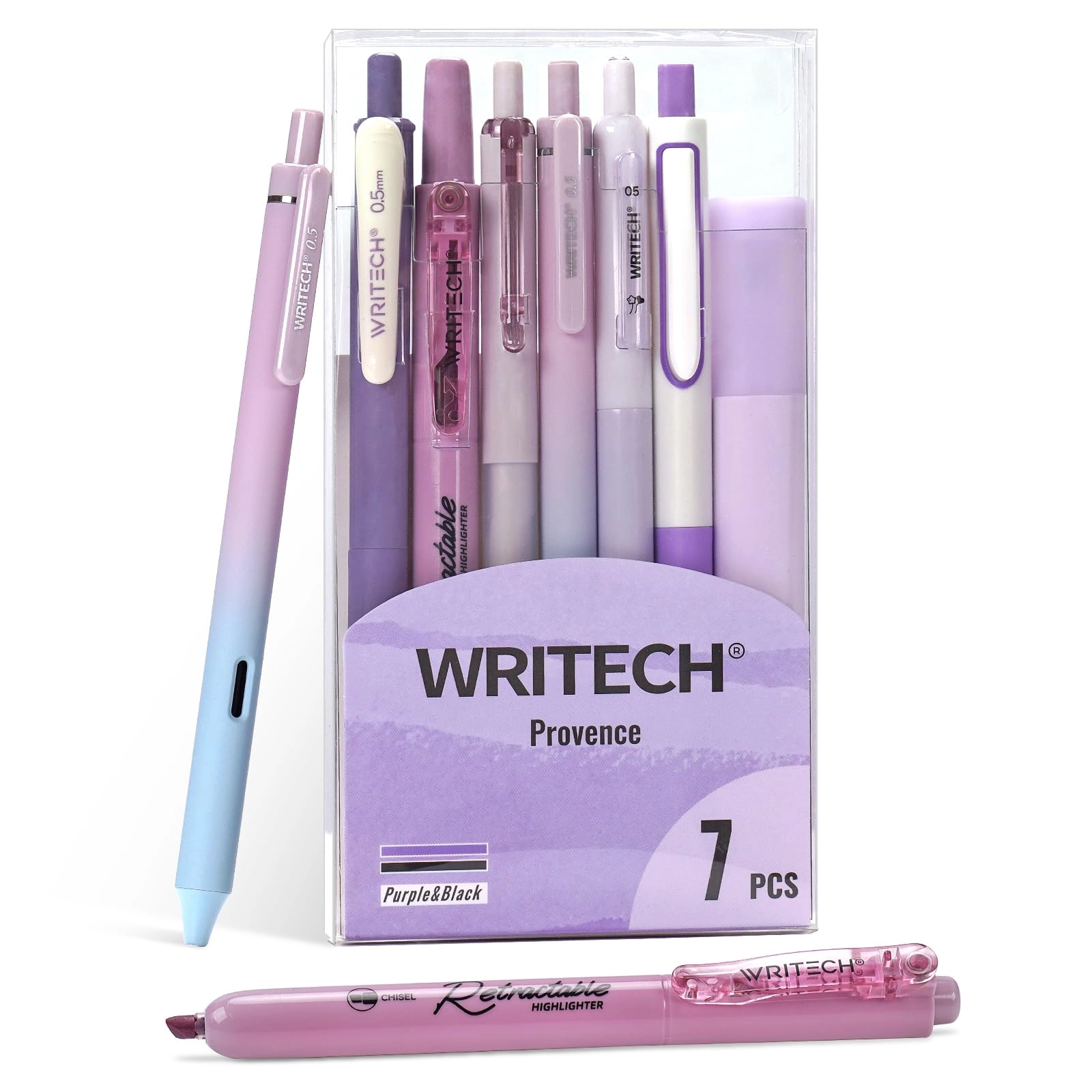 writech Gel Pens - 7ct 0.5mm