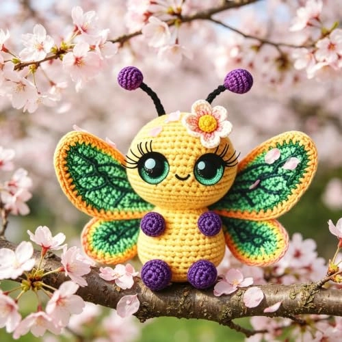 Butterfly Crochet Kit - 1.0 Count