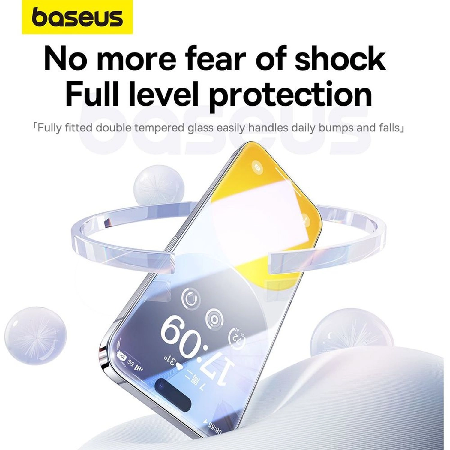 Clear Tempered Glass Screen Protector for iPhone 15 Plus