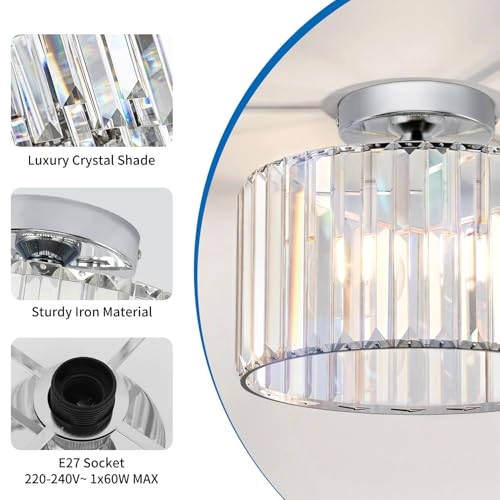 Crystal Ceiling Lamp