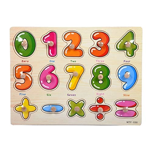 Wooden Nail Hand Grasping Board - 3 years and up