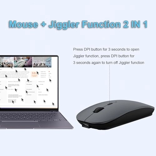 Rechargeable Silent Mouse - Bluetooth