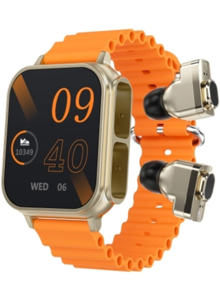 AROAQ N22 - 1.96 inch Color Screen 2 in 1 Smart Watch And TWS Headphone