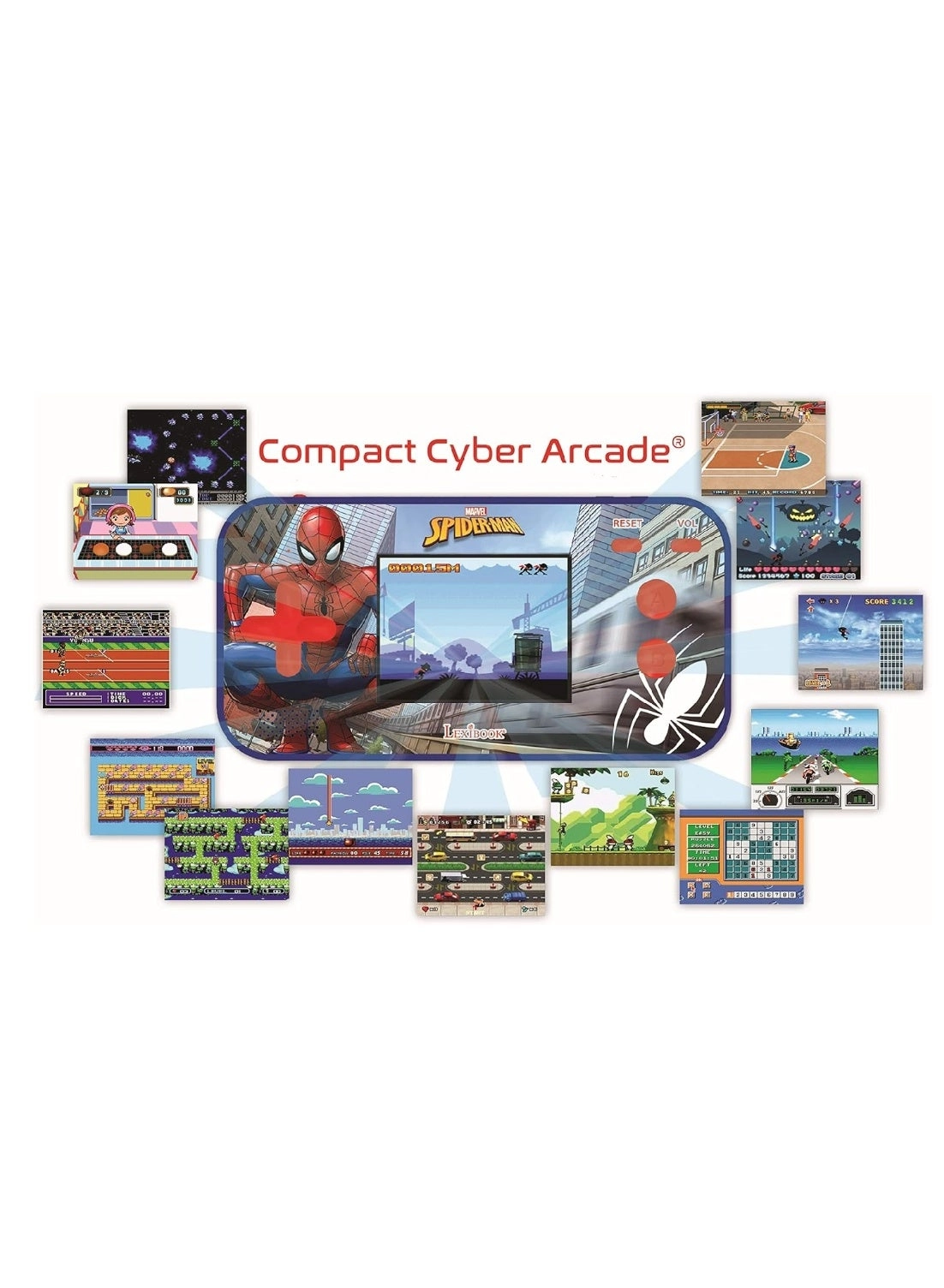 Spiderman Handheld Console - 1.8'' 150 Games