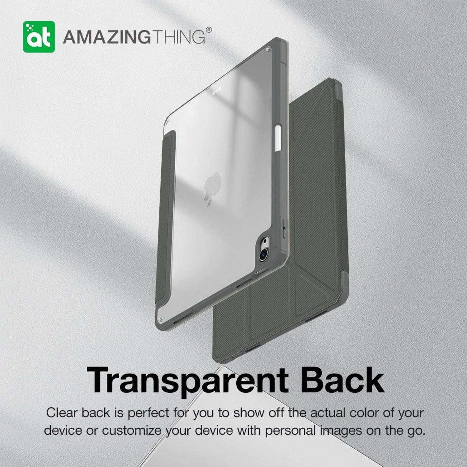 Titan Pro Folio Case with Built-in Apple Pencil Space for iPad 10.9-inch (10th Gen)