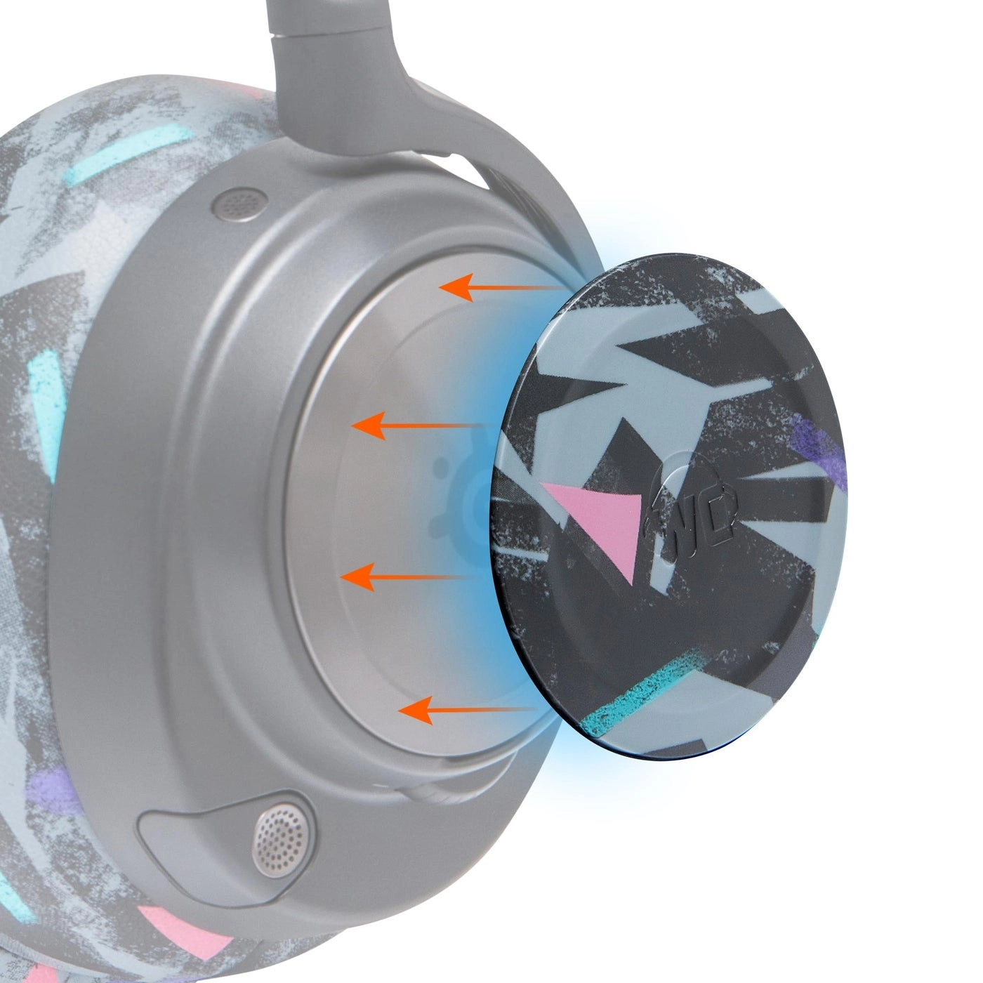 Wicked Cushions Side Plates for Arctis Nova - Pro Wireless Pro Wired Nova Elite Nova 7 7X 7P