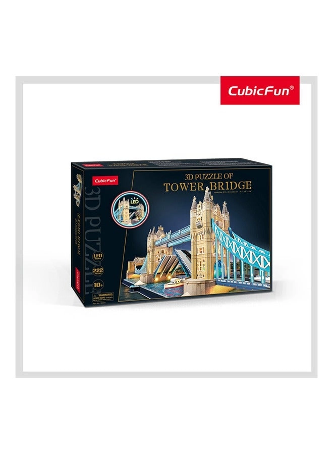 CubicFun London 3D Puzzle (AL-L532H) - 186 pcs, LED