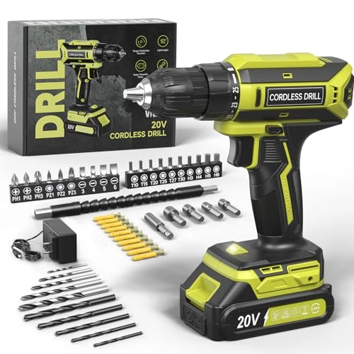 Cordless Drill Driver - 2000mAh
