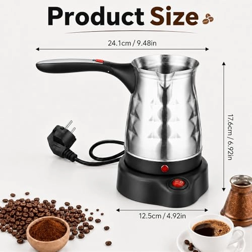Electric Turkish Coffee Maker - Cafetière Turque Electrique
