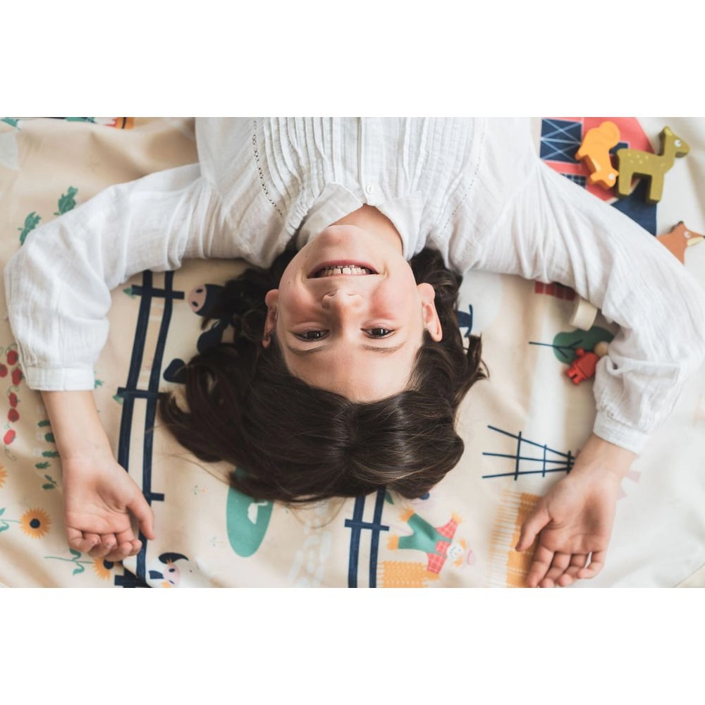 Playmat & Storage Bag - Farm Suitable for 3 years & above