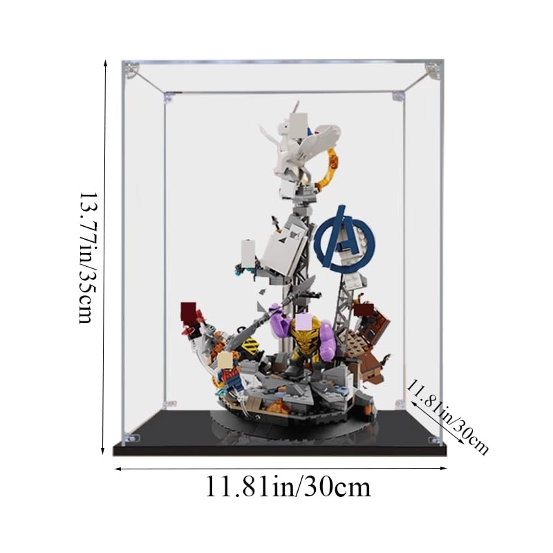 Display Case for LEGO Endgame Final Battle 76266 - Acrylic Avengers