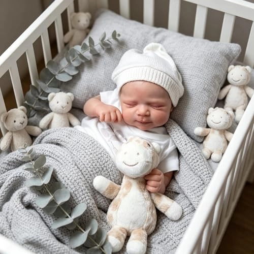 Pascale Reborn Baby Doll - 18 inch full body soft vinyl Girl Ages 3+