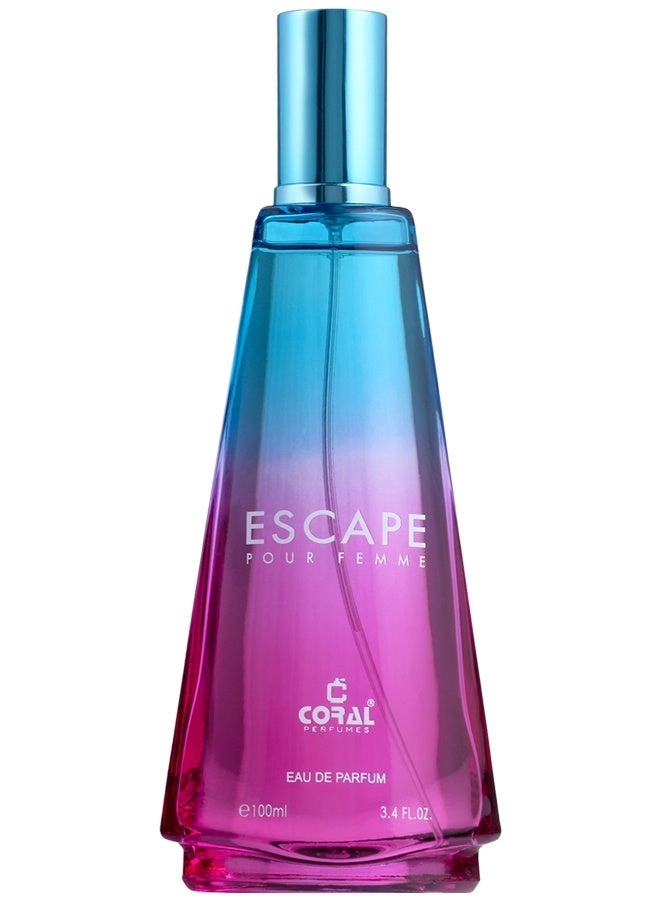 Coral Escape Pour Femme Eau de Parfum 100 ml Pack