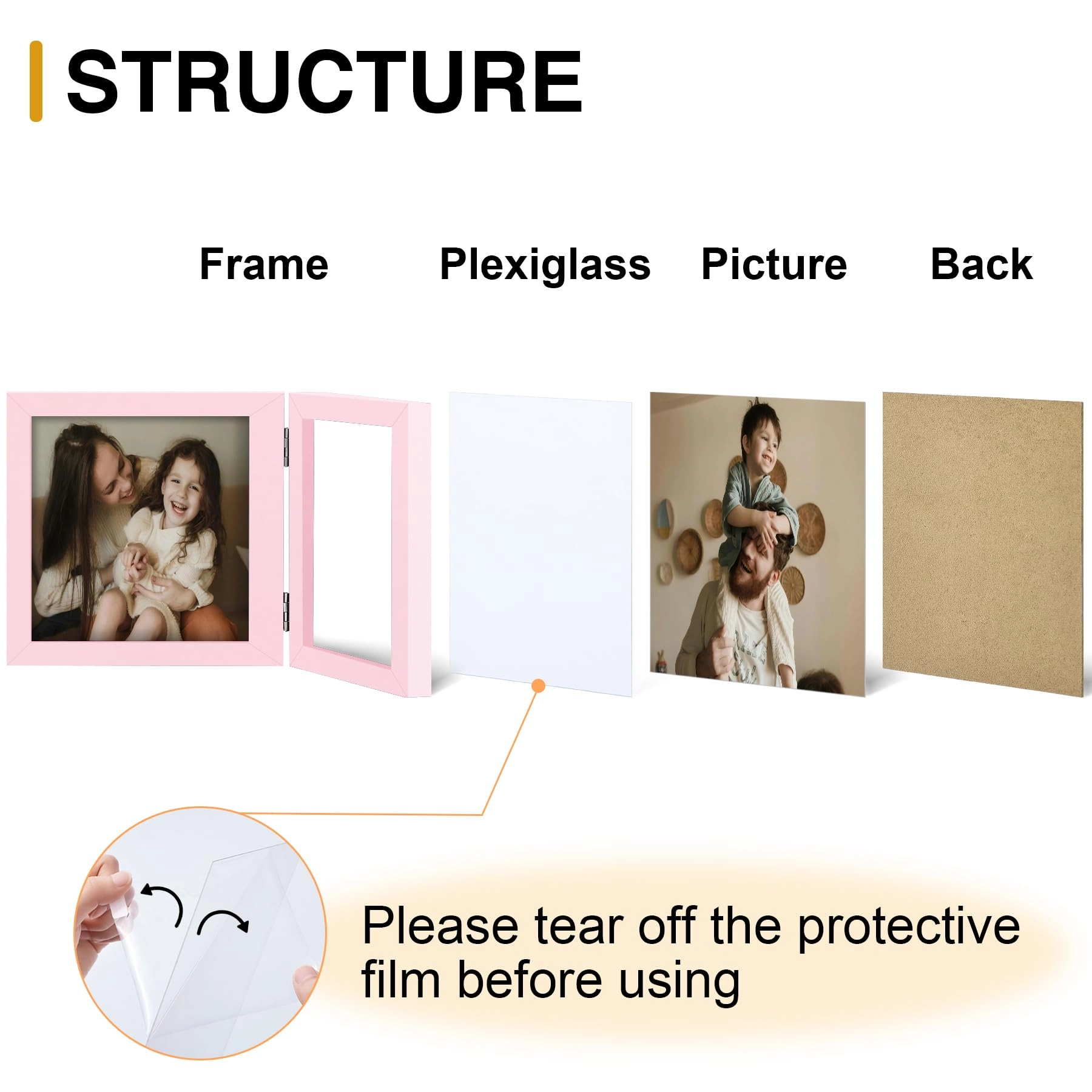 Double 6x4 Picture Frame