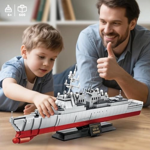 Marine Destroyer - Compatible with Lego Sets