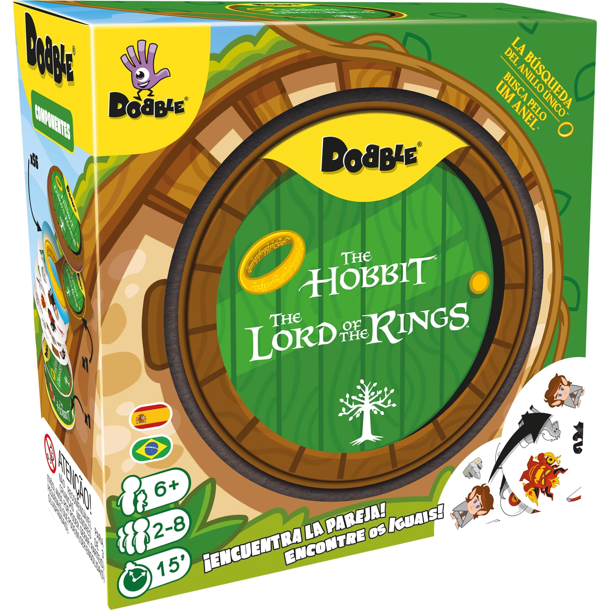 Spot It!: The Lord of The Rings - Card Game