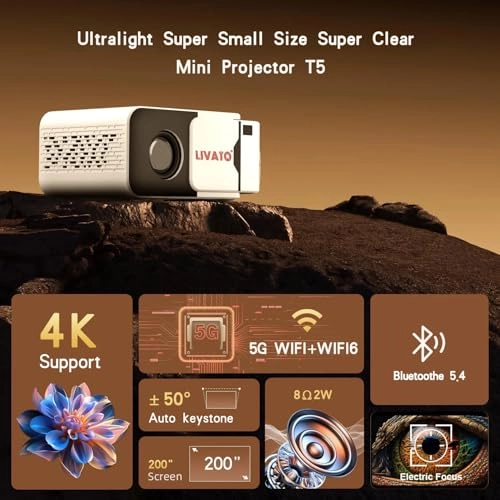 T5 Mini 5000 Lumens 720P