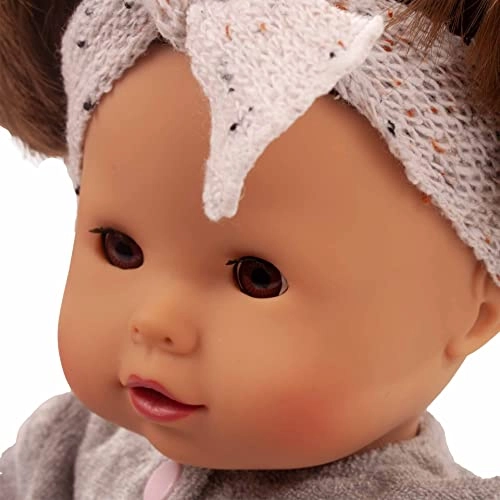 Maxy Muffin Baby Doll - 42 cm Vinyl Brown Sleeping Eyes Ages 3+
