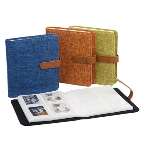 12" 288 Photos Canvas PU Leather Photo Album