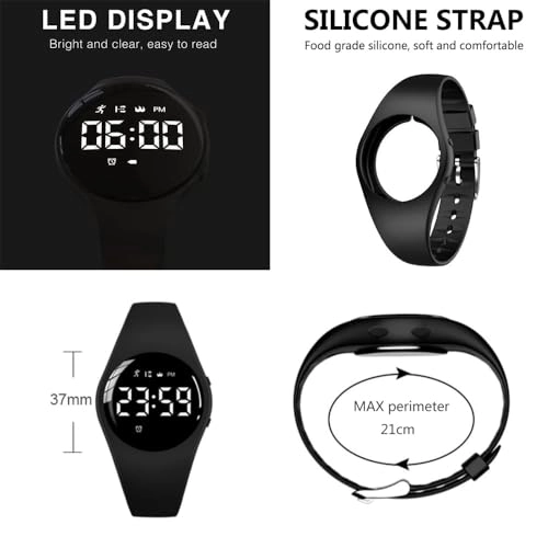 Activity Tracker Watch - IP68 USB Rechargeable