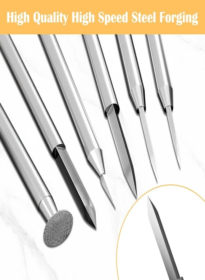 Wood Bits Detail Carving Tools Set - 6Pcs