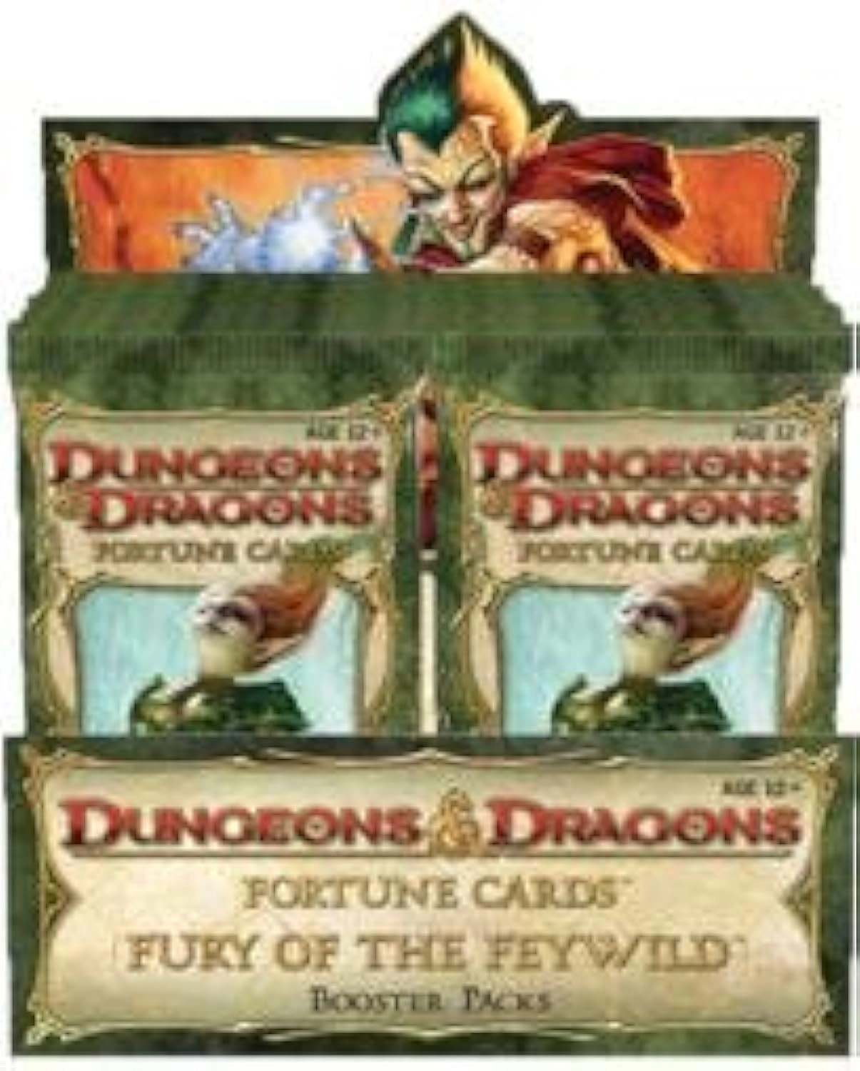 Wizards of the Coast Fury of the Feywild Booster Fortune Cards D&D - 8 pcs