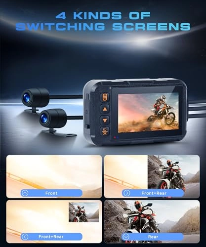 Dual Channel Dash Cam - 1080p