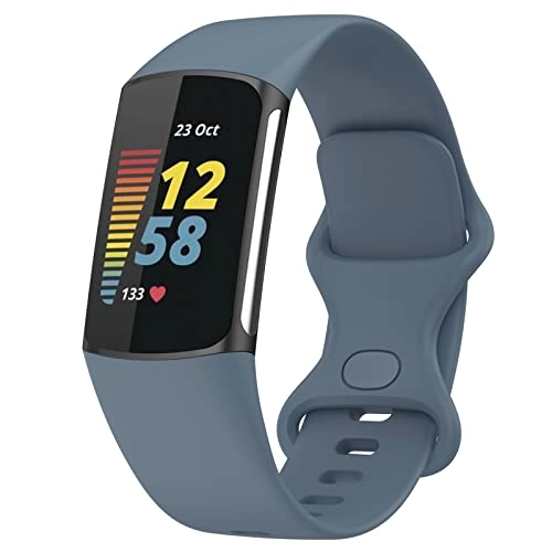 Silicone Watch Band for Fitbit Charge 5