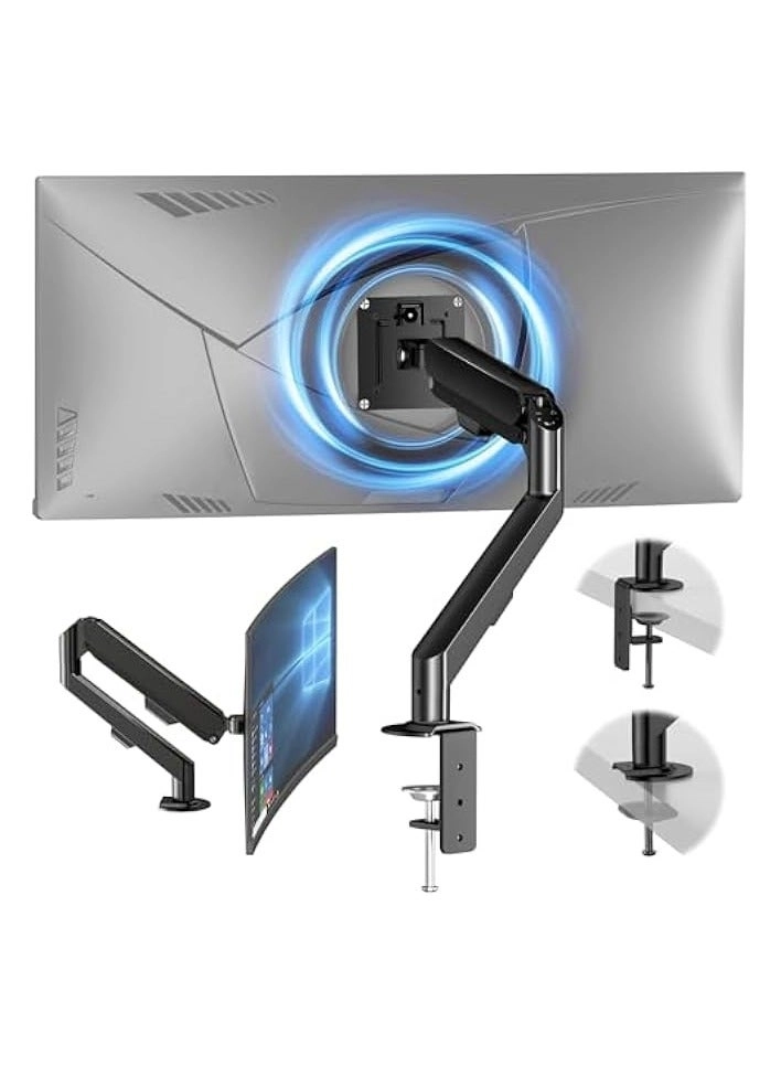 Monitor Mount Arm - Single 20 to 32 inches 75x75mm and 100x100mm