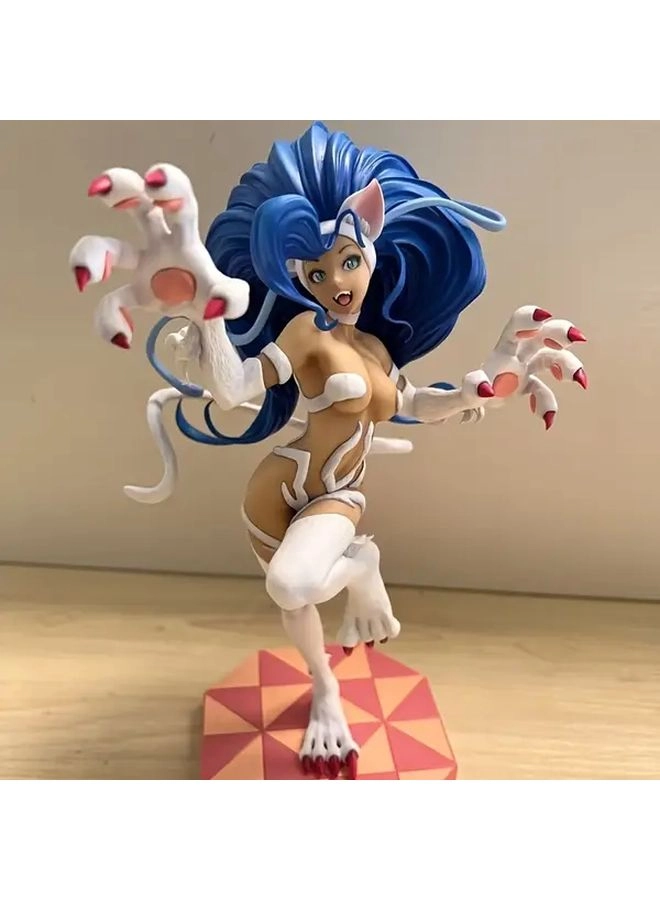 Generic Cute Crouching Anime Figure (13 cm)