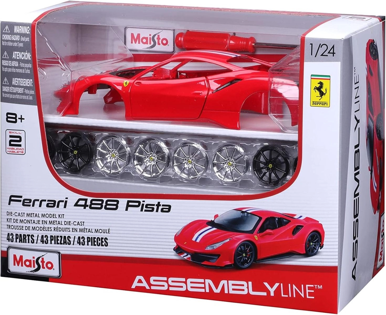 Ferrari 488 Pista - 1:24