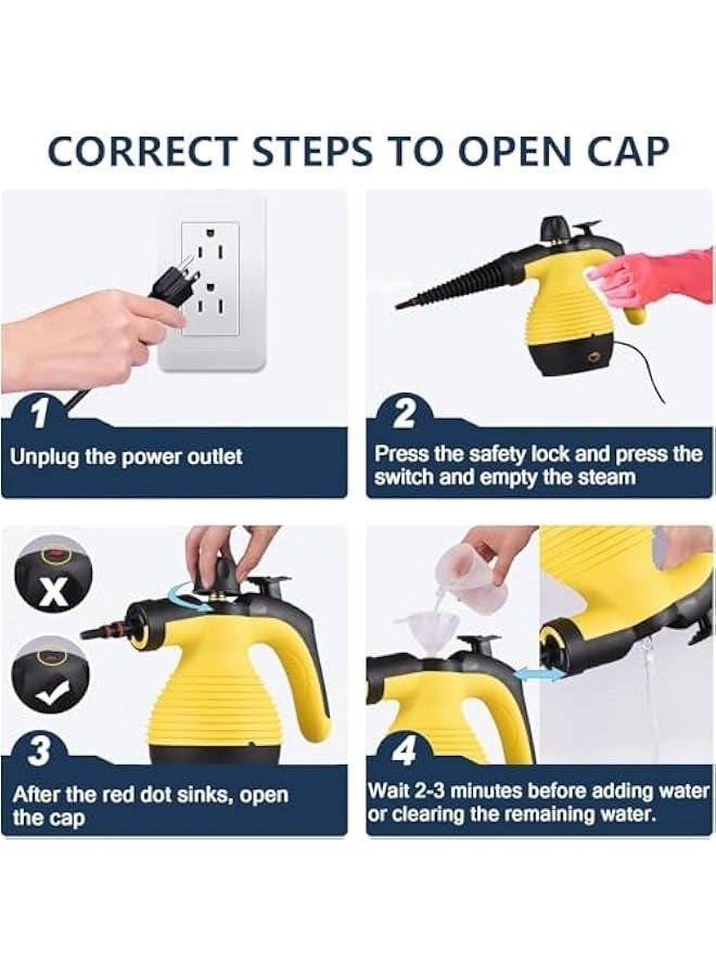 Handheld Steam Cleaner - 350ML