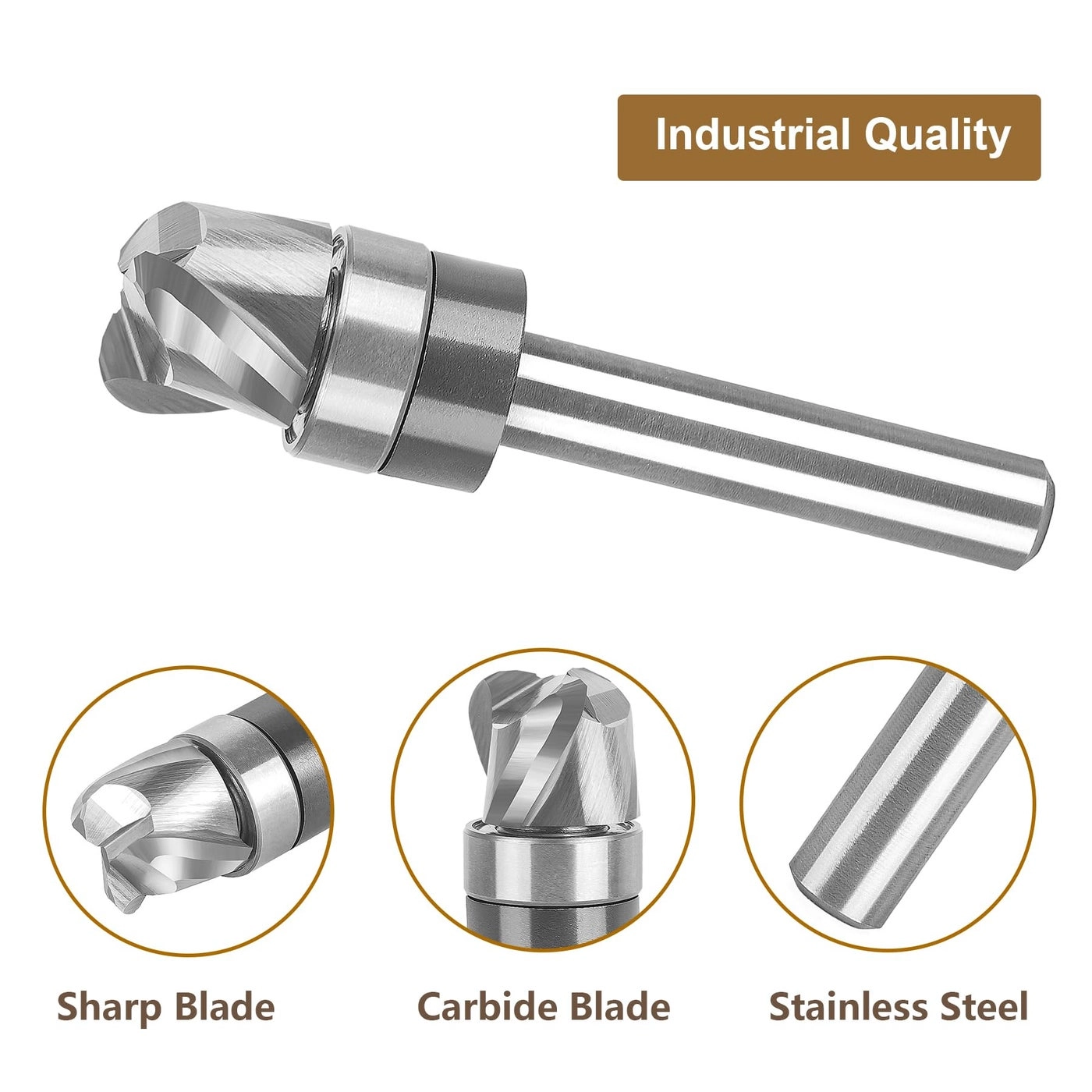 Bowl and Tray Router Bit - 1/2" 1/4"