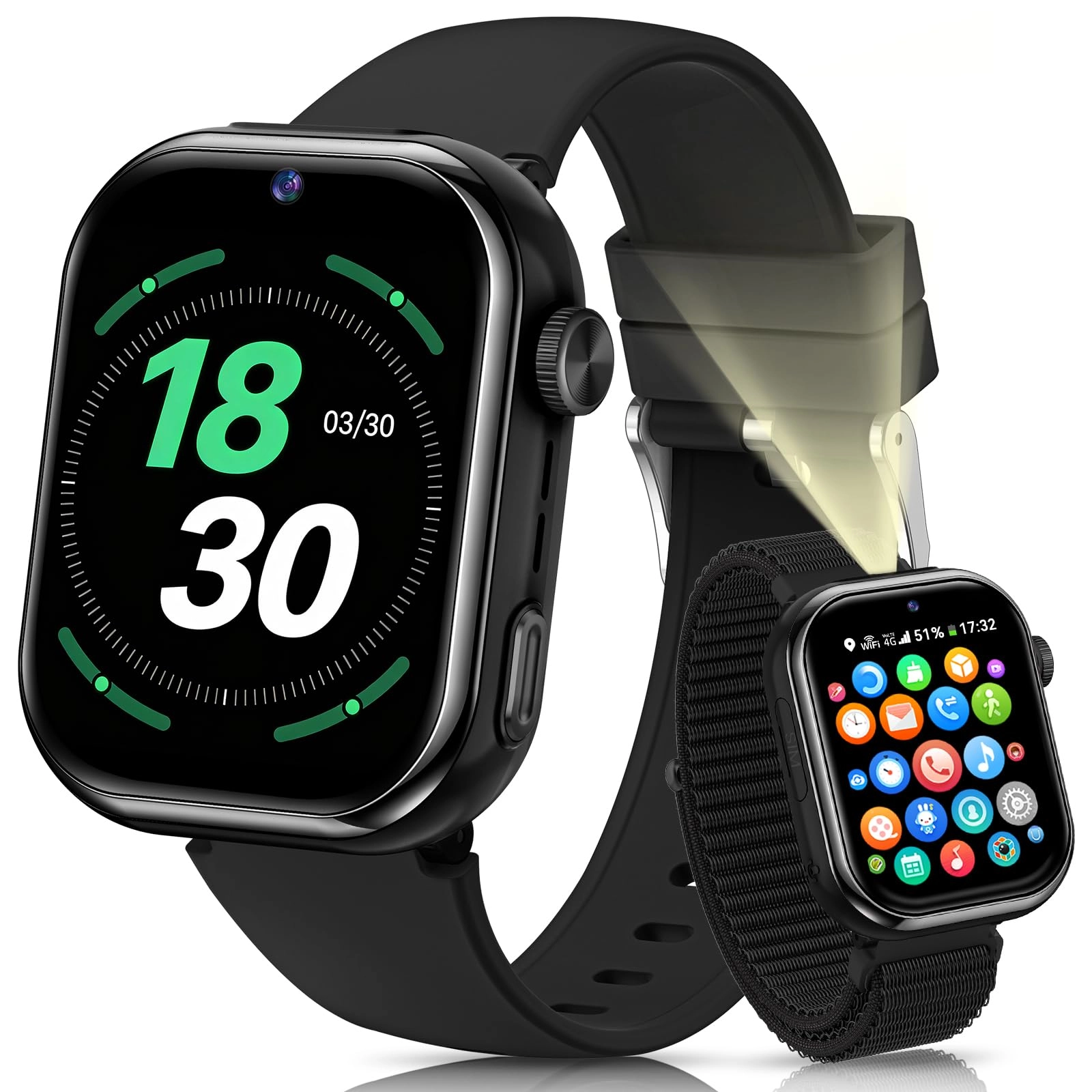 BANLVS Kids Smartwatch LTE GPS