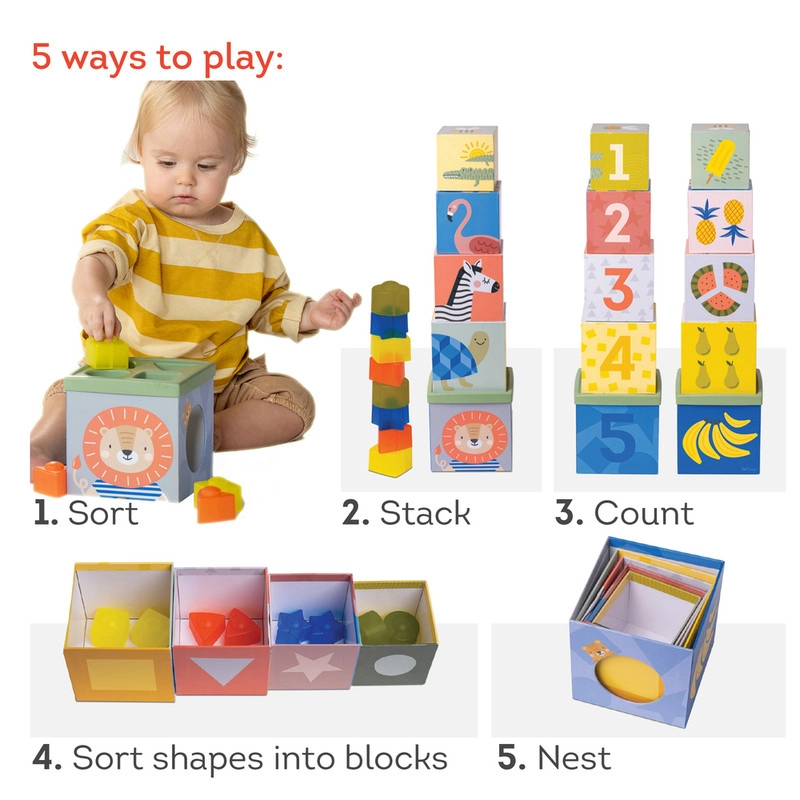 Savannah Sort & Stack - Suitable for 12 months & above