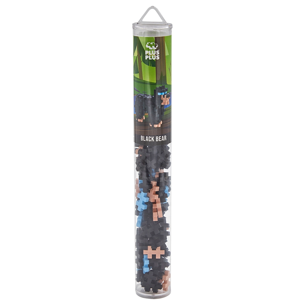Plus-Plus Wild Animals Bear Tube - Suitable for 5 to 12 yrs 100pcs